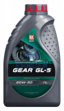 Масло трансмис. Лукойл ТМ-5 GEAR GL-5 80W-90 (1л)(Оригинал)
